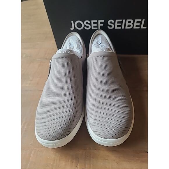 Josef Seibel Womens 40 Caren 22 Loafer Grey Slip‎ On Shoe Comfort Low Top Casual - Picture 3 of 8